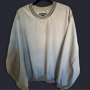 Dockers Light Green  Crewneck Golf Pullover Windbreaker - Men’s